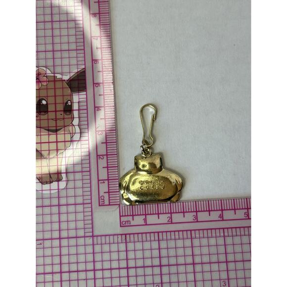 Snorlax Pokemon Metal Key Chain Charm Nintendo Vintage - Picture 2 of 3